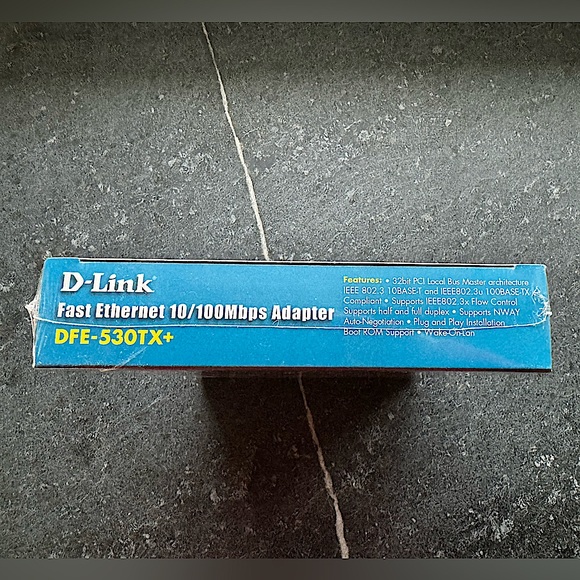 2/$15 - NWT - D-Link Fast Ethernet 10/100 mbps Network Adapter DFE-530TX - Picture 4 of 4